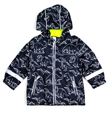 Topomini Baby Jungen Regenjacke mit Fleecefutter Wind- und wasserabweisend Gr.74