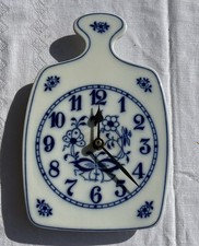 Porzellan Uhr mit