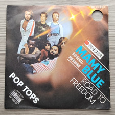 7" POP TOPS Mamy Blue / Road To Freedom FINGER BELLAPHON  (1971)