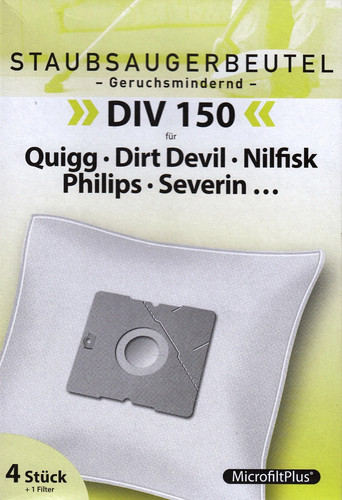 Staubsaugerbeutel div 150 - 4,