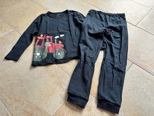 Schlafanzug Blau Traktor Von Tchibo Gr. 122/128 Neuwertiger Zustand