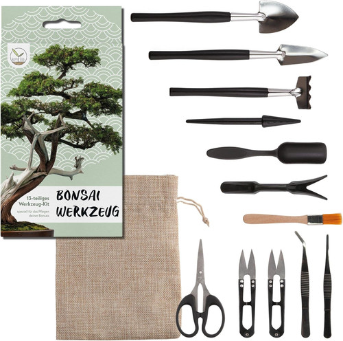 Bonsai werkzeug set teilig - bonsai, 13-teilig