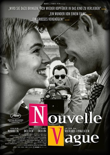 Nouvelle vague kinoplakat - vague,