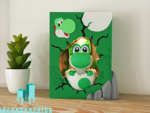Yoshi lampe nachtlicht - lampe,