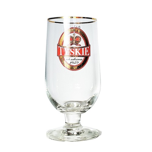 Tyskie browar bierglas tulpe - bierglas,