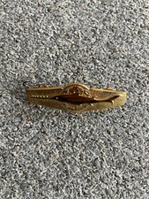 BUNDESWEHR MARINE TÄTIGKEITSABZEICHEN METALL - "KAMPFSCHWIMMER", (STUFE GOLD) -