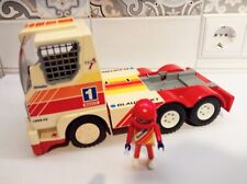 Playmobil 3935 Ersatzteile Figuren Tieflader Lastwagen PowerTruck Racing b