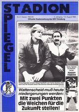 II. BL  83/84 MSV Duisburg -