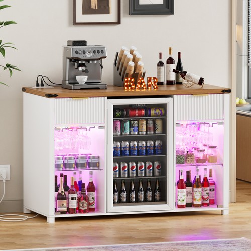 Moderner barschrank mit led - moderner,