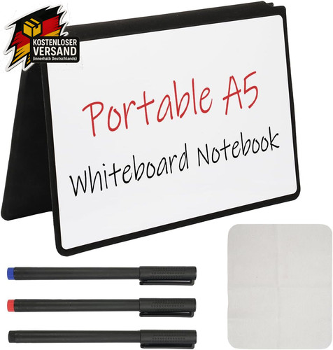 Kleines whiteboard tragbar - kleines, a5