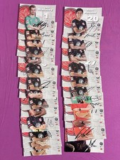 34 AK Eintracht Frankfurt Autogrammkarten 2015-16 handsigniert !! AB 9,99€