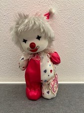 Vintage Harlekin Clown Puppe