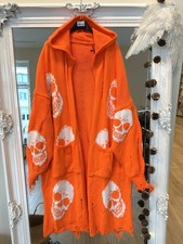 Italy Damen Strickjacke Kapuze