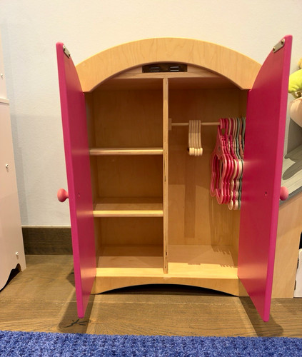 Puppen kleiderschrank holz - puppen-kleiderschrank,