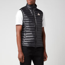 PYRENEX Herren Weste schwarz Small Bruce Vest Daunenfüllung durchgehender Reißverschluss