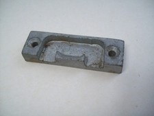 Schließstück Schließblech Geze alt gefräst Schließteil