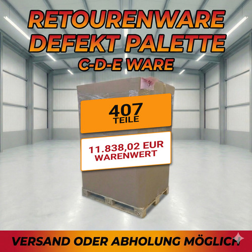 Retouren palette amazon 407 - retouren,