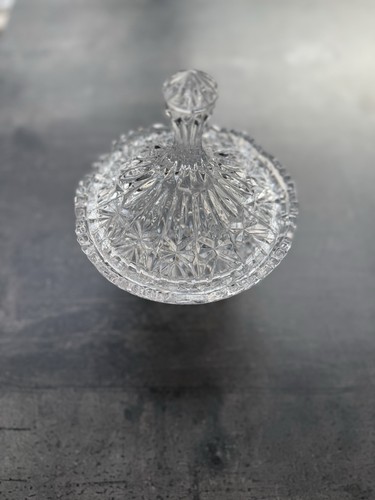 Deckeldose glas bonboniere - deckeldose,