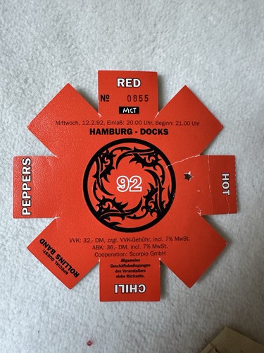 Ticket red hot - ticket,