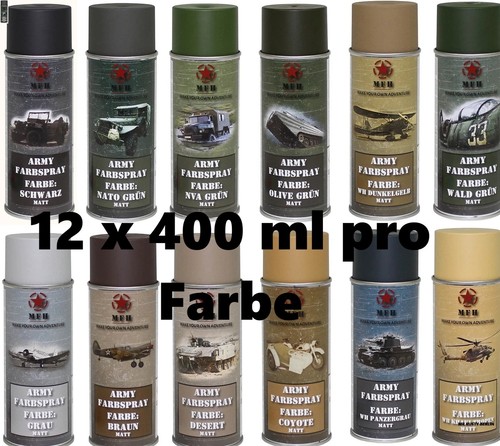 Army farbspray 400ml - army, x