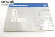 Mercedes W124 Betriebsanleitung Bedienungsanleitung ORIGINAL 1245842797 ✔️