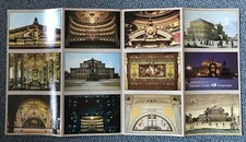12 historische Postkarten, Zusammendruck "Staatsoper Dresden – Semperoper"