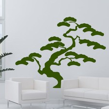 Wandtattoo Bonsai Baum Tree