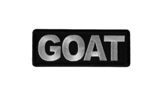GOAT Greatest of All Time 4" x