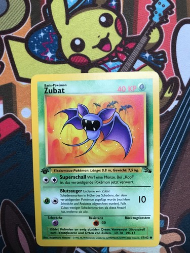 Zubat edition 62 fossil - 57/62,