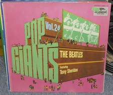 LP Beatles feat. Tony Sheridan - Pop Giants  in gutem Zustand