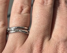 Diamantring 585 Weißgold