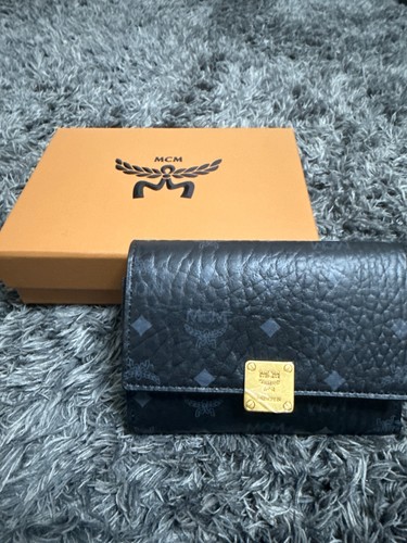 Mcm geldbeutel aus schwarzem - geldbeutel,