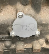 TCR Zetec Kurbelgehäuseentlüftung Blanker Platte Kitcar Turbo Stockcar Rallye