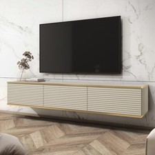 RTV-Tisch Tegosi MDF TV-Lowboard Wohnzimmer Schrankwand Modern Fernsehtisch M24