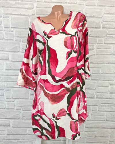 Italy leinen sommer - sommer, kleid