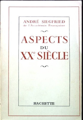 Aspects xxe siècle - du,