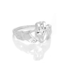 Sterlingsilber Claddagh Ring Größe 48 - 65
