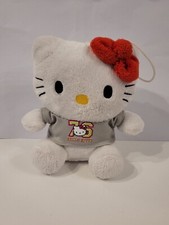 Sanrio: 2011 Stofftier Plüsch Hello Kitty zum Aufhängen ca. 15 cm groß
