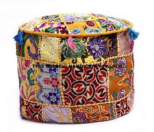 Boho Pouf Ottoman Hocker Bodenkissen Stuhl Pouffe Pouffes Indisches Kissen Pouf