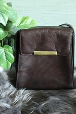 Damenhandtasche, Umhängetasche in Braun von Claudio Ferrici