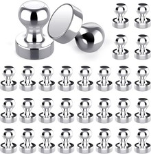 Neodym Magnete superstark 30 Stück für Whiteboard, Pinnwand & Kühlschrank klein