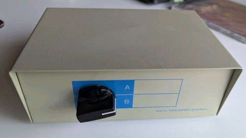 Vintage data transfer - data, switch