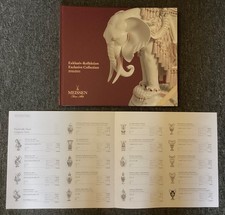 1,8 Kg. Katalog Exklusiv-Kollektion Meissen Fine Art Sammler&Anleger+Preisliste