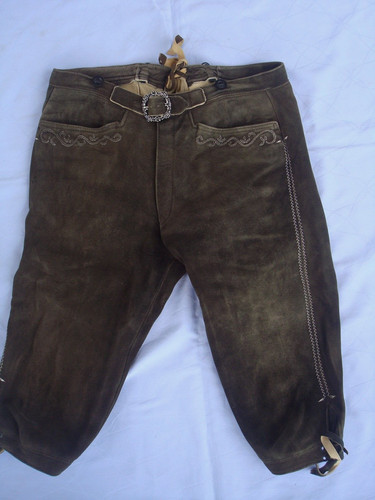 Trachten-Kniebund-Rehlederhose