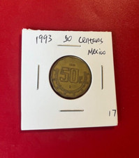 1993 Mexiko 50 Centavos Münze