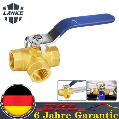 Wege kugelhahn mit - 3, t