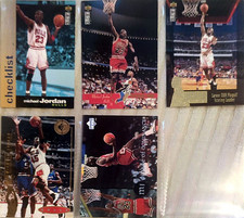 Michael Jordan Trading Cards Upper Deck 1994 1995 1996