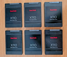 SSD Konvolut SanDisk, 5x 128GB, 1x 256GB