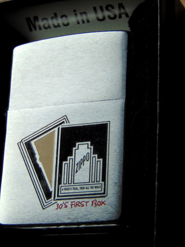 Original zippo first - 30, "first