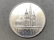 25 Schilling Silber  MARIAZELL 1157-1957